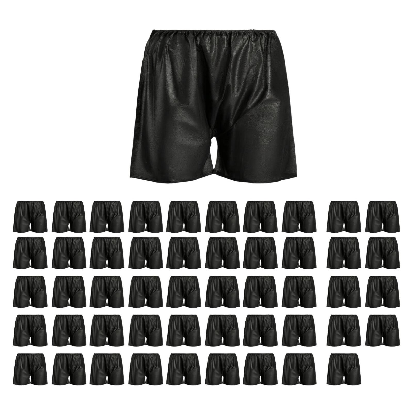 Spa Massager - Ropa Interior Desechable Negra para Hombre,