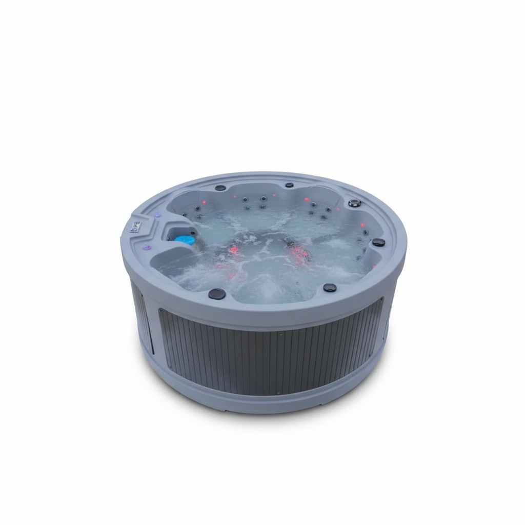 Hot Tub - Jacuzzi para 7 Personas, Spa Redondo