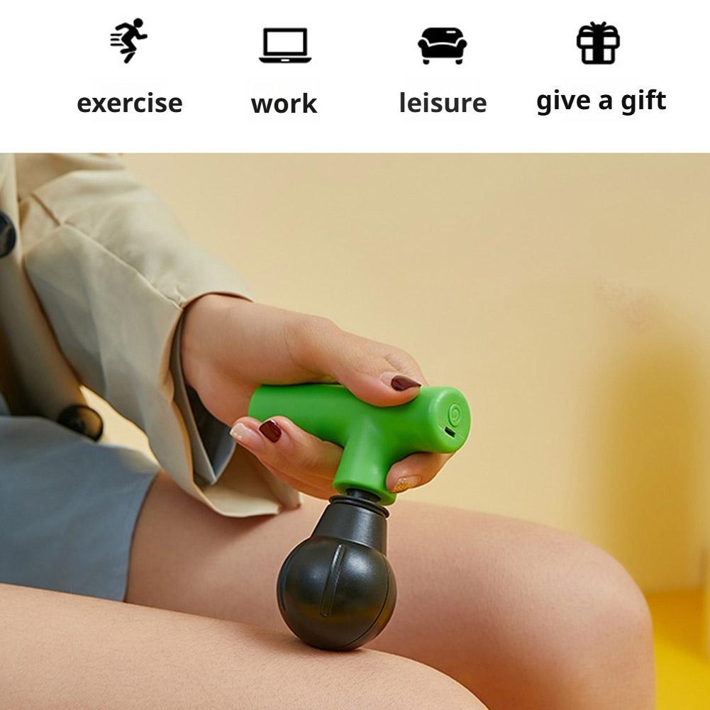 Mini Pistola de Masaje Portáti - Massage Gun reseña y precio