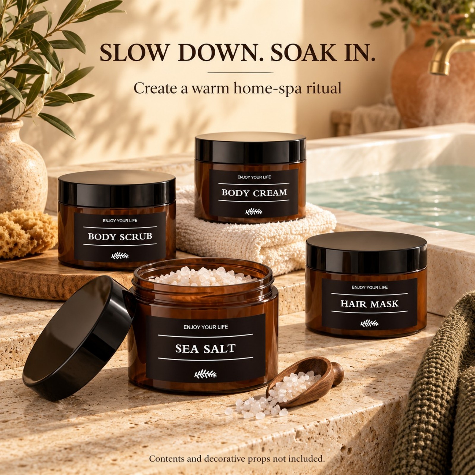 Frascos de almacenamiento para - Bath Salts reseña y precio