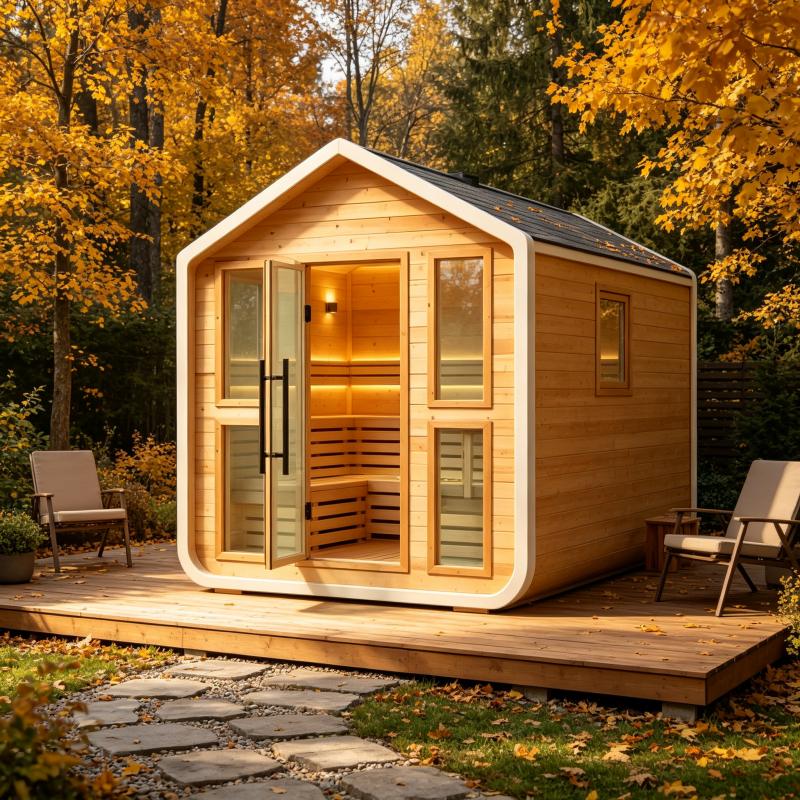 Cabina de Sauna de Lujo Person - Spa Wellness Gym reseña y precio