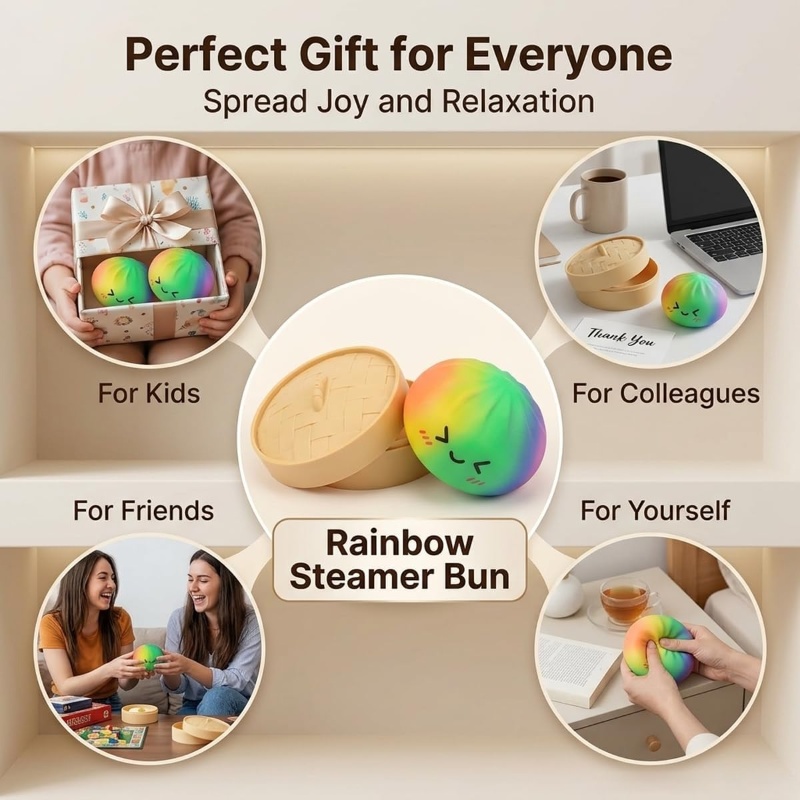 Juguete Antiestrés Glitter Bao - Face Steamer reseña y precio