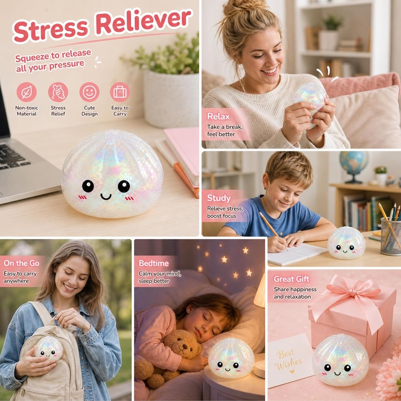 Juguete Antiestrés Glitter Bao - Face Steamer reseña y precio
