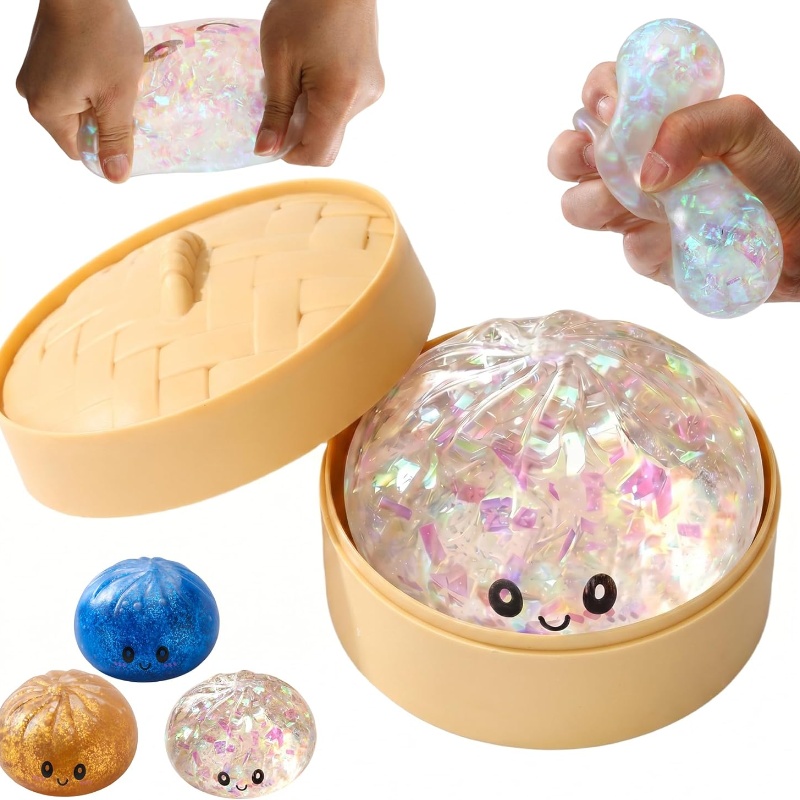 Juguete Antiestrés Glitter Bao - Face Steamer reseña y precio